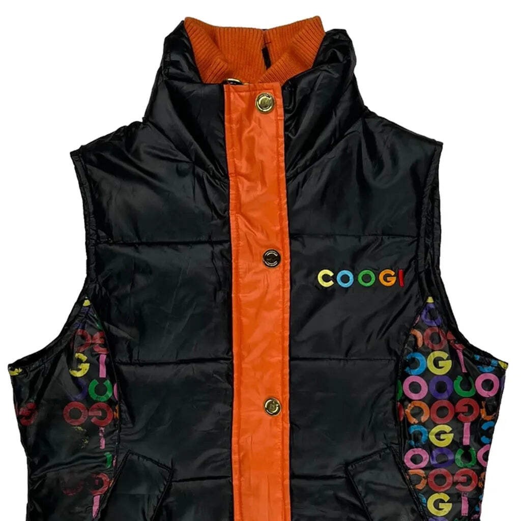 Coogi Vest - Medium Black Polyester - image 4