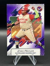 2025 Topps Pristine Josh Naylor #294 Purple Refractor 22/99