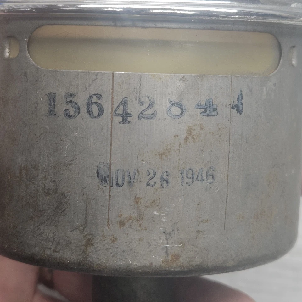 Camión autocar GM GMC AC años 40 50 beige crema velocímetro vintage 80 MPH Foto 4 de 4