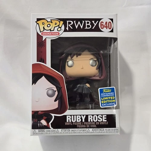 Funko POP! Animation Rwby #640 Ruby Rose 2019 Summer Convention Limited Edition