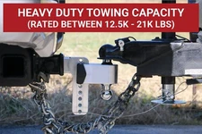 Weigh Safe CTB6-2.5 2-1/2" Receiver Trailer Hitch Ball Mount