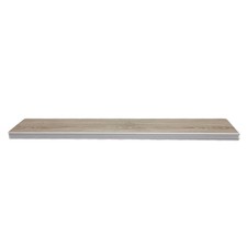 Chiselled Wood Grain Vinyl Flooring 10 Planks 48" X 7" Wood-Look Planks 23 SQF