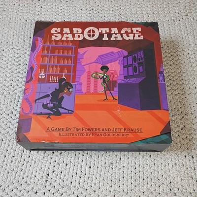 Sabotage Board Game - Used - Tim Fowers & Jeff Krause