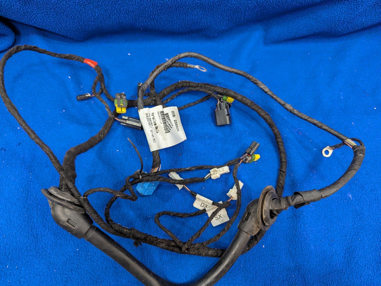 Maserati GranTurismo Trunk wiring harness P/N 259505