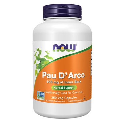 Pau D'Arco 500 mg 250 vegetarische Kapseln Now Foods