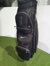 Nike Golf Cart Bag 14 Way Divider. Black. White Rainhood