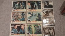 Lot de cartes lobby originales It the Terror From Beyond Space 8 7 2 3 5 6 + 10 alambics !