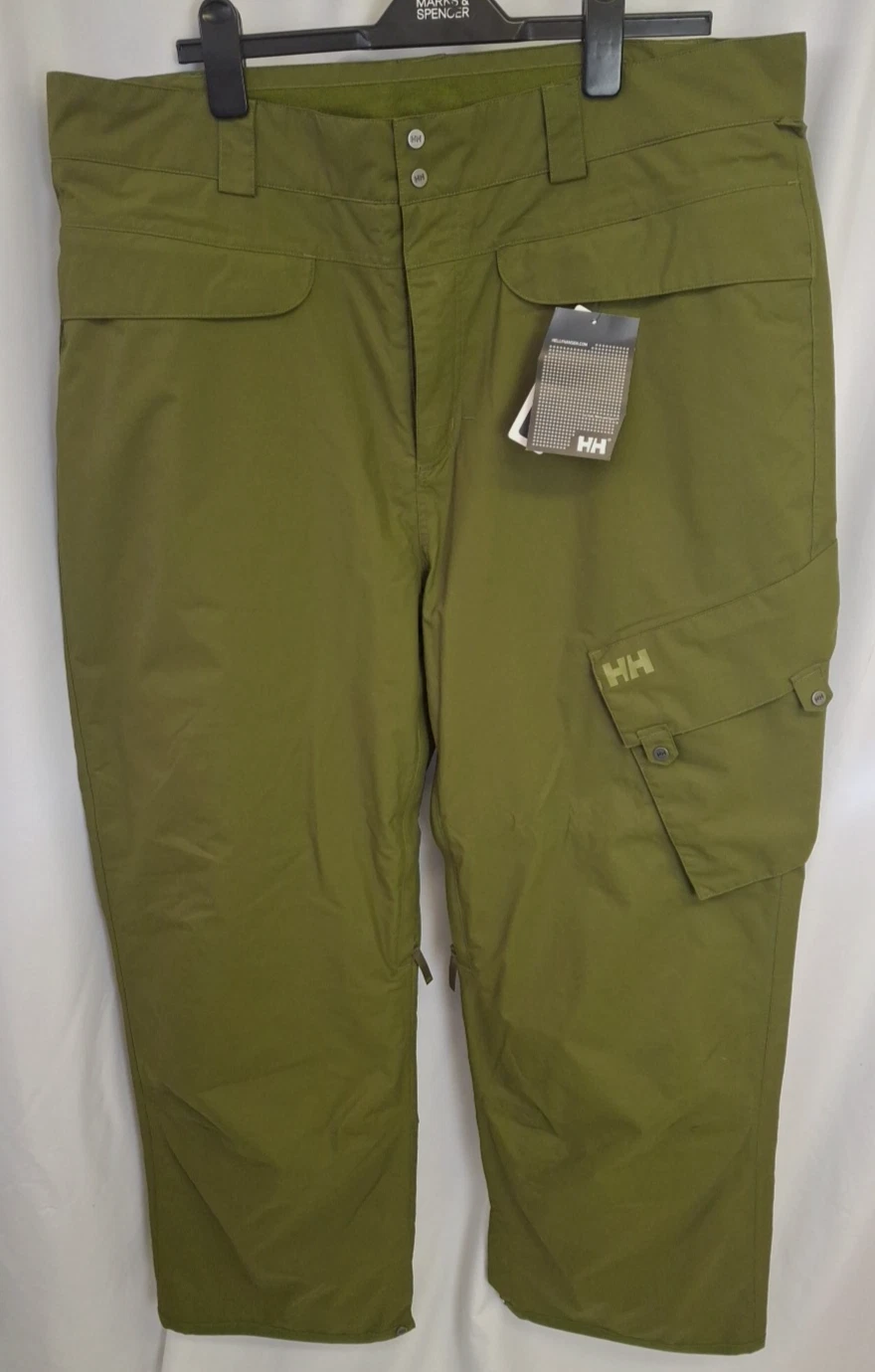 Helly Hansen Agenda Waterproof Ski Snow Cargo Trousers Pants Khaki XXL A161
Opens in a new window or
