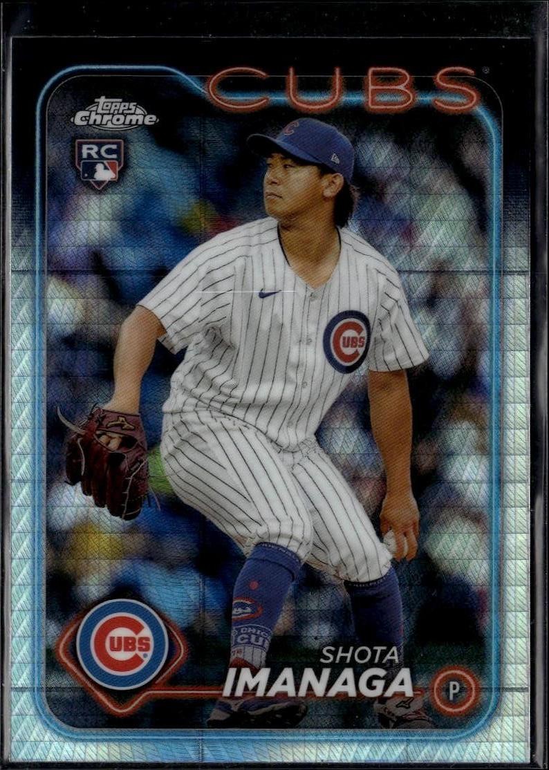 2024 Topps Chrome #121 Shota Imanaga Prism Refractors Rookie RC