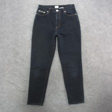 Calvin Klein Jeans Womens 10 High Rise Skinny Jeans Dark Wash Stretch Denim Pant