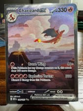 Charizard ex 199/165 SV 151 Special Illustration Rare Full Art Holo English
