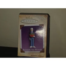 New 2004 Hallmark Keepsake Halloween Ornament "Bateson the Butler" NIB