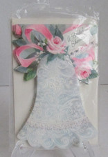 Campana de boda troquelada vintage años 60 70 (6) invitaciones