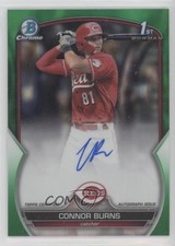 2023 Bowman Draft Green Lava Refractor 31/99 Connor Burns #CDA-CB Auto 1b7o
