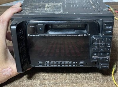 Panasonic CQ-VZ303D 2DIN Cassette Deck Player Working | eBay