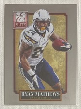 2013 Elite Football Ryan Mathews Card #84 Chargers Complete Your Set!