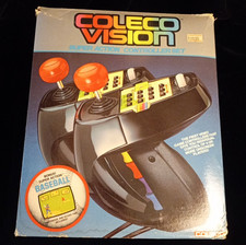 1983 vintage COLECOVISION Super Action CONTROLLER Set w/ BOX accessory Original