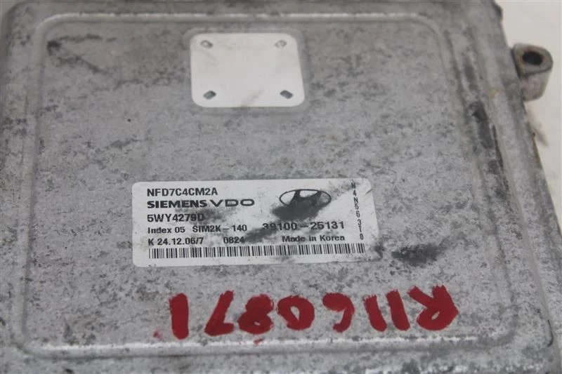 COMPUTADOR ECM Hyundai Sonata 2006 06 2007 07 3910025131 1160871 - Imagem 2 de 4