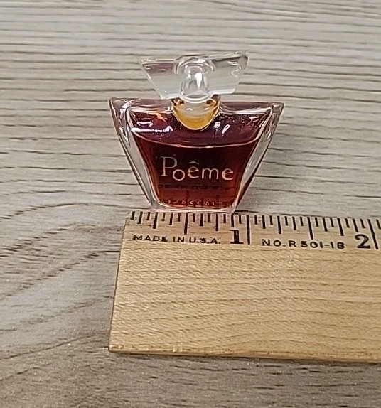 Vintage POEME LANCOME Eau de Perfume .14 fl oz 4ml Mini Travel