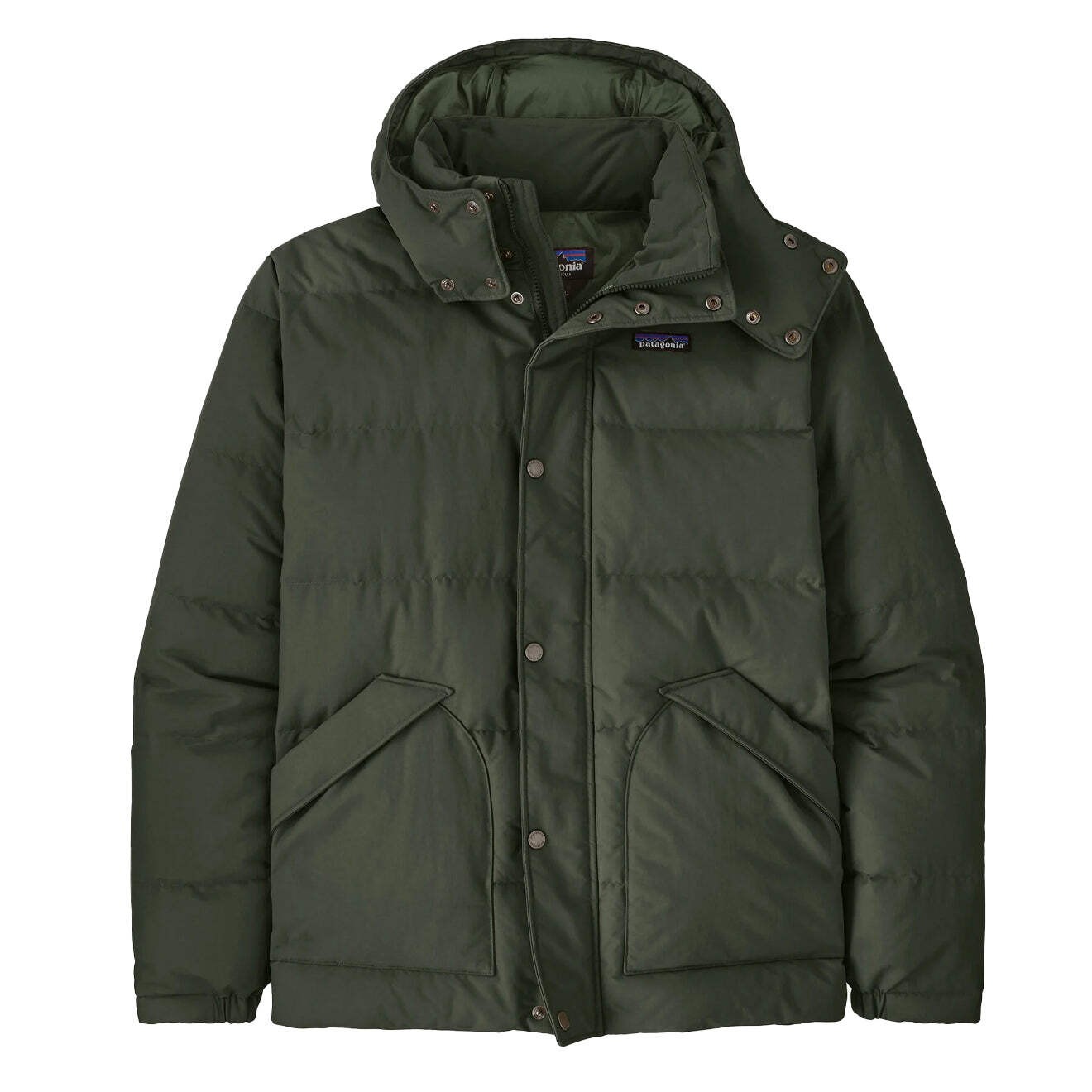 Chaqueta Patagonia Downdrift Verde Crecimiento Antiguo