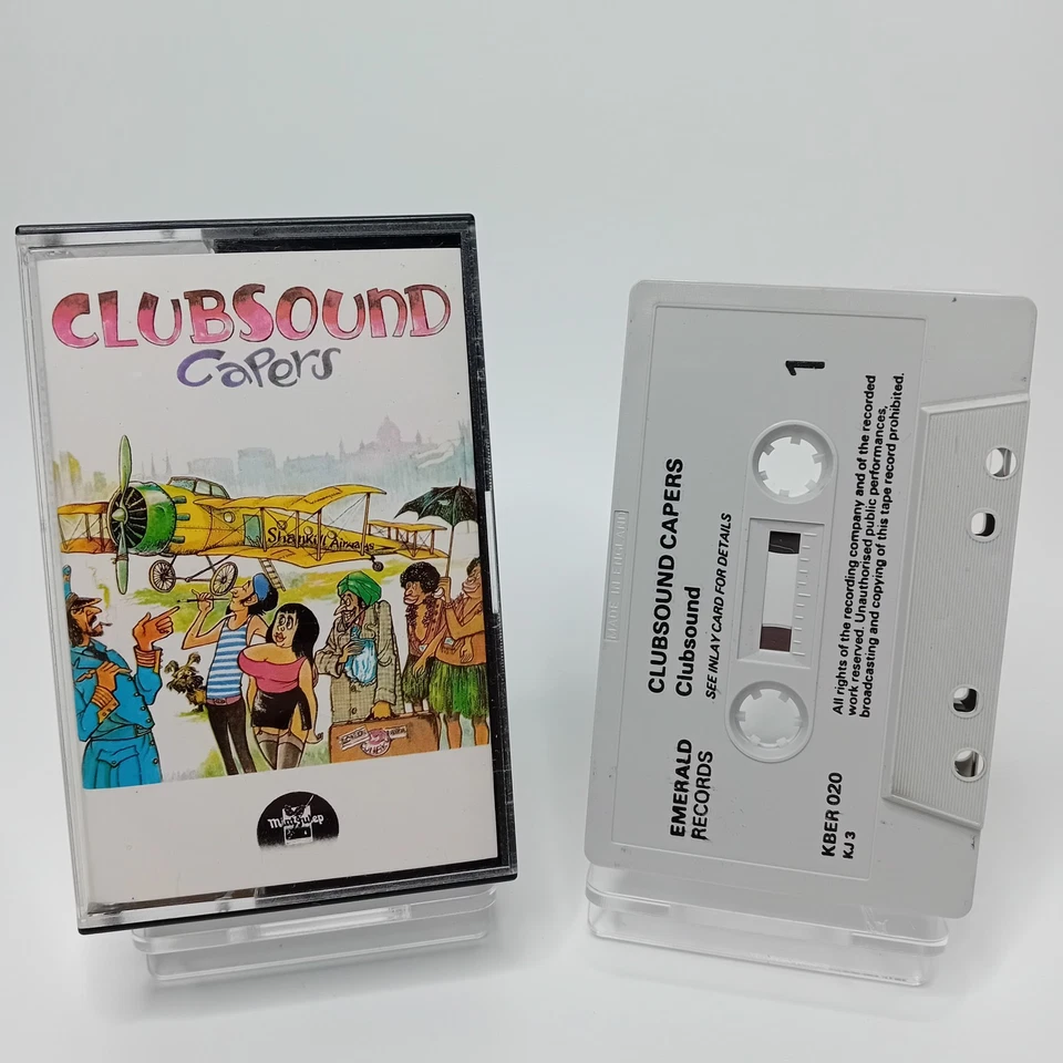 CLUB SOUND CAPERS CASSETTE TAPE 1995 - RARE RETRO MUSIC ALBUM - Image 2 of 4