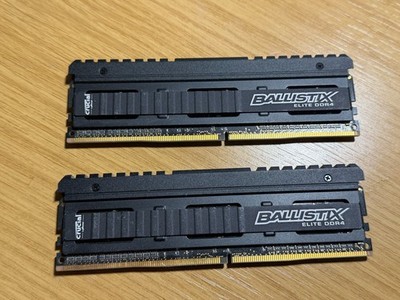 2x BLE4G4D26AFEA.8FADG Crucial Ballistix Elite 4GB PC4-21300 DDR4-2666MHz