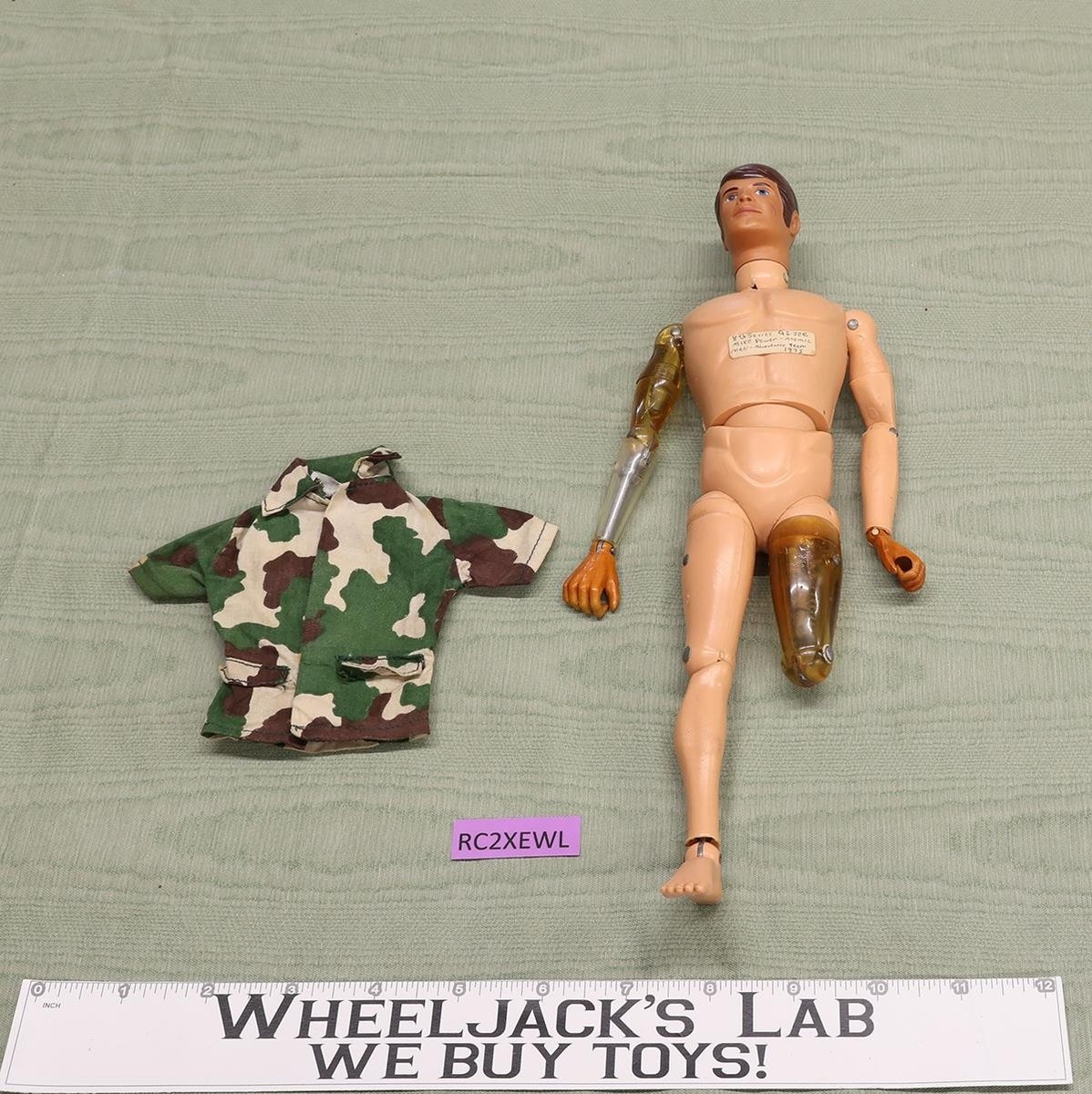 GEYPER man Hasbro MOTO POLICIA 未開封 1975年 Mike Powers Atomic Man 12