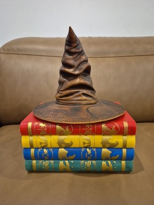 Movie Harry Potter 25th Anniversary Brown Sorting Hat Popcorn Tin Bucket NEW