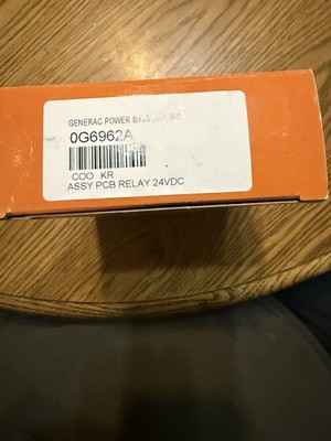 Genuine Generac 0G6962A Relay PCB Assembly 24VDC Generator Control Board NEW OEM