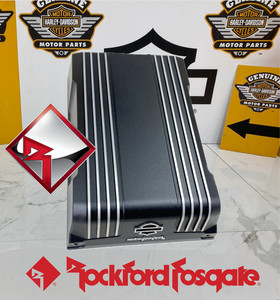 CVO OEM Harley Audio Powered Rockford Fosgate Amplifier 400W 4-Channel Amp