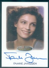 Women of Star Trek 2010 Famke Janssen as Kamala Autograph Card