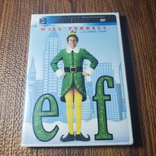 Elf DVD 2003 Will Ferrell James Caan Comedy Holiday Movie
