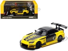 Honda S2000 Rhd Js Racing Yellow Taskl 164 Inno Models In64-s2000js-taskl25
