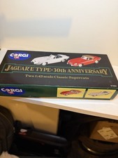 CORGI 1/43 SCALE - 97680 - JAGUAR E TYPE 30TH ANNIVERSARY SUPERCATS - BOXED