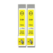 2 Giallo Cartucce d'inchiostro per Epson Stylus Photo PX650 PX730WD PX800FW