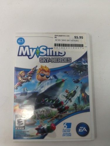 MySims Sky Heroes - Nintendo Wii - No Manual Tested