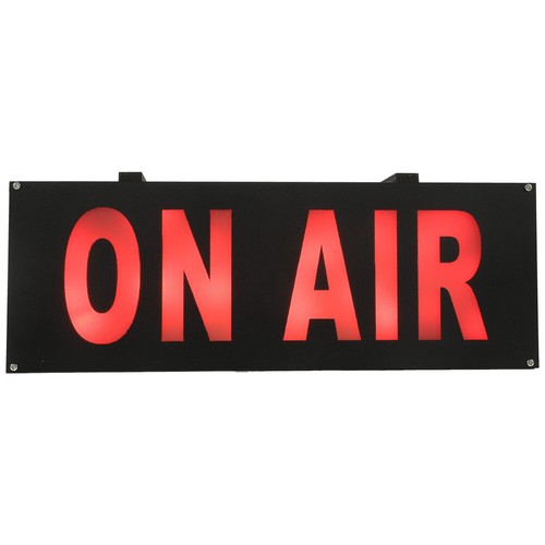 Broadcast Office Decor Do Not Disturb Sign Recording Light LED Solid Wood Work - Picture 5 of 12