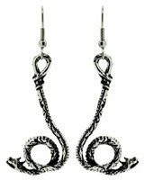 Ohrringe Schlange OhrhäNger Viper OhranhäNger Kobra Earrings Snake