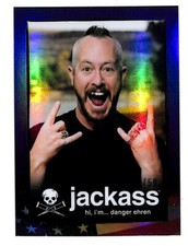 2022 Zerocool Jackass #9 Danger Ehren 5/50 Blue Refractor Card