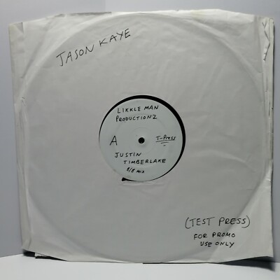 Justin Timberlake Likkleman - Like I Love You 12'' Vinyl UKG UK Garage Grime 2005