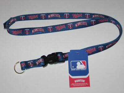 Minnesota Twins Lanyard Keychain w/ 'Hook & Loop' Breakaway Fastener FREE S&H!!
