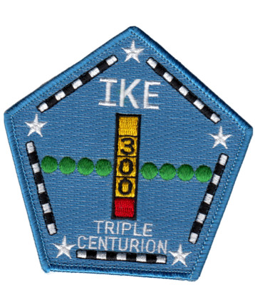 IKE 300 TRIPLE CENTURION PATCH