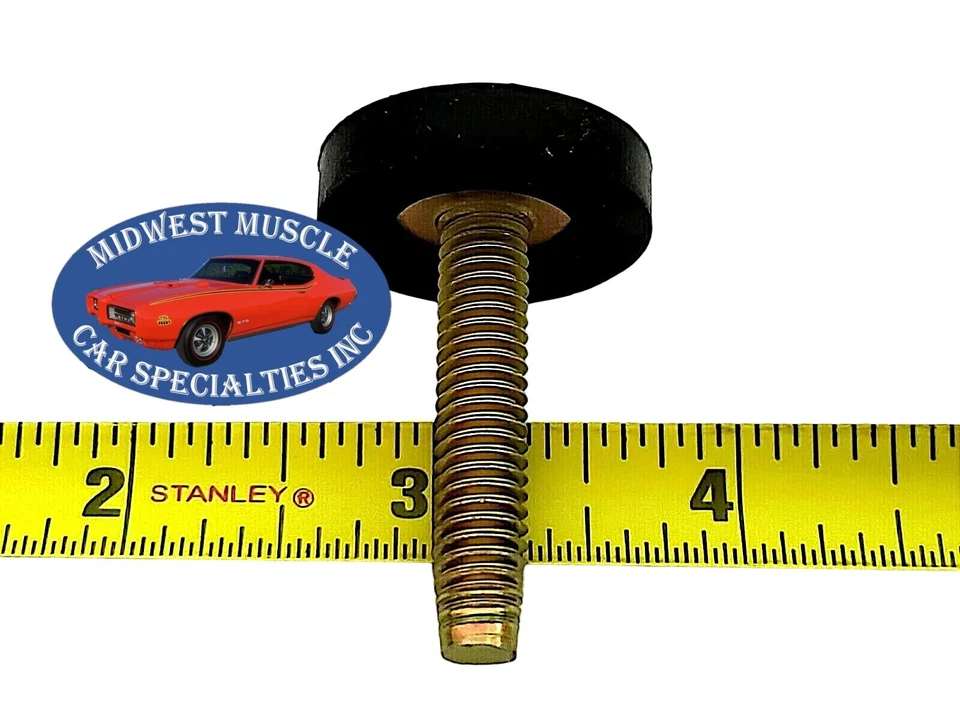 65-79 Ford Fender Body Hood Adjuster Adjusting Support Bumper Bump Stop Bolt B4 - Image 4 of 4