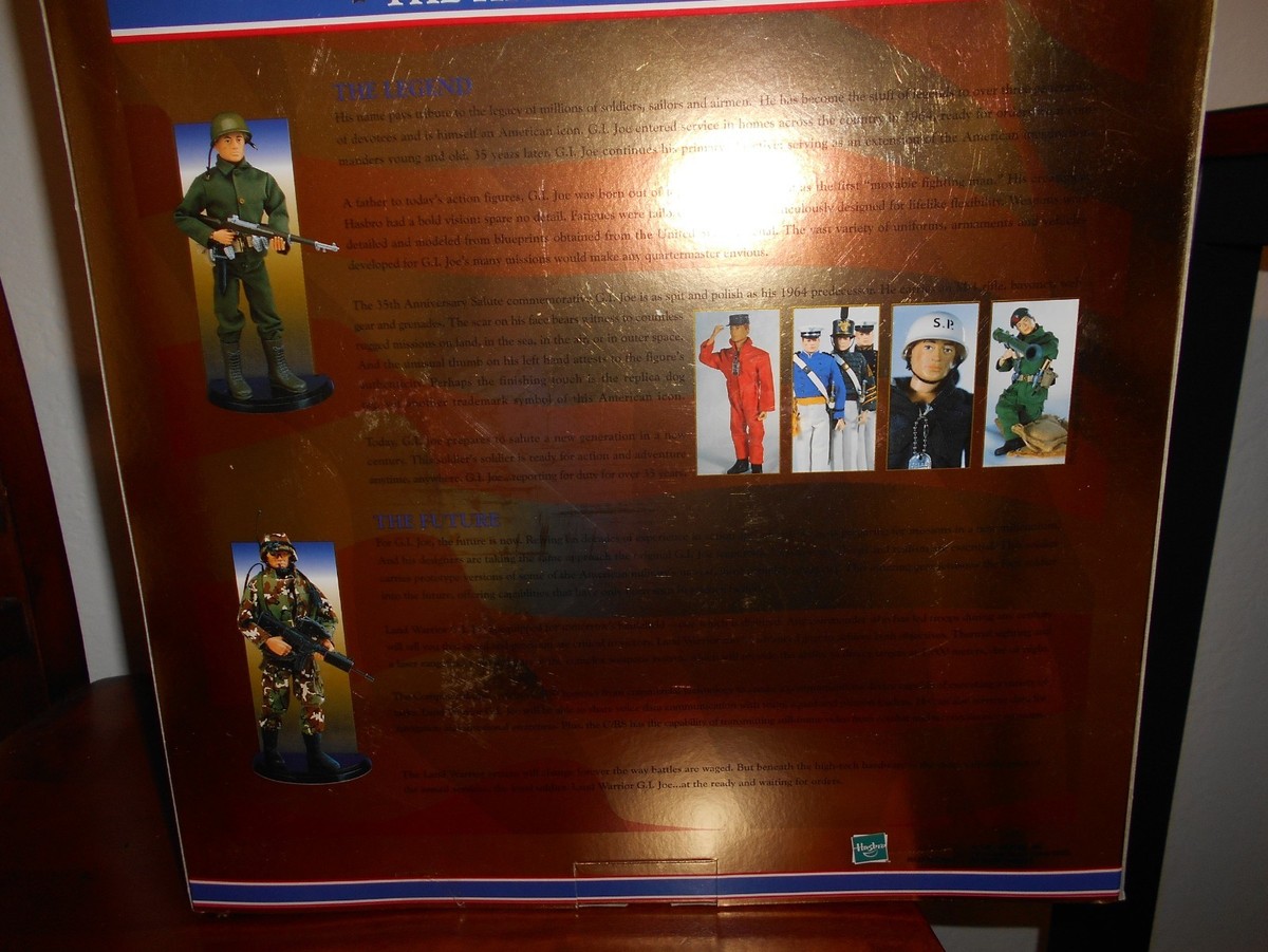 1999 35 YEARS OF G.I. JOE1964 GI JOE & LAND WARRIOR G.I. JOE