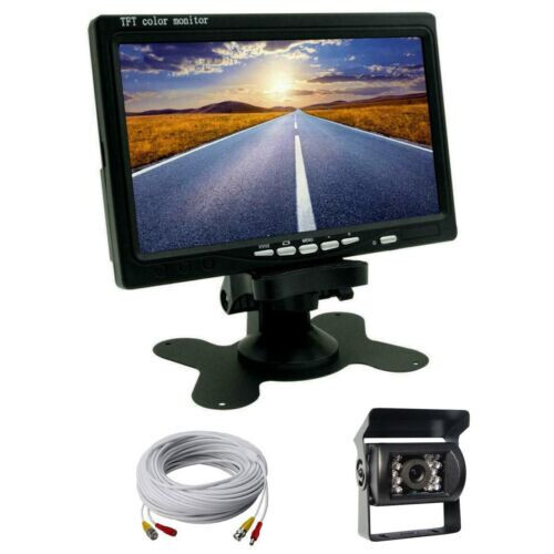Kit retromarcia con monitor LCD 7" e telecamera