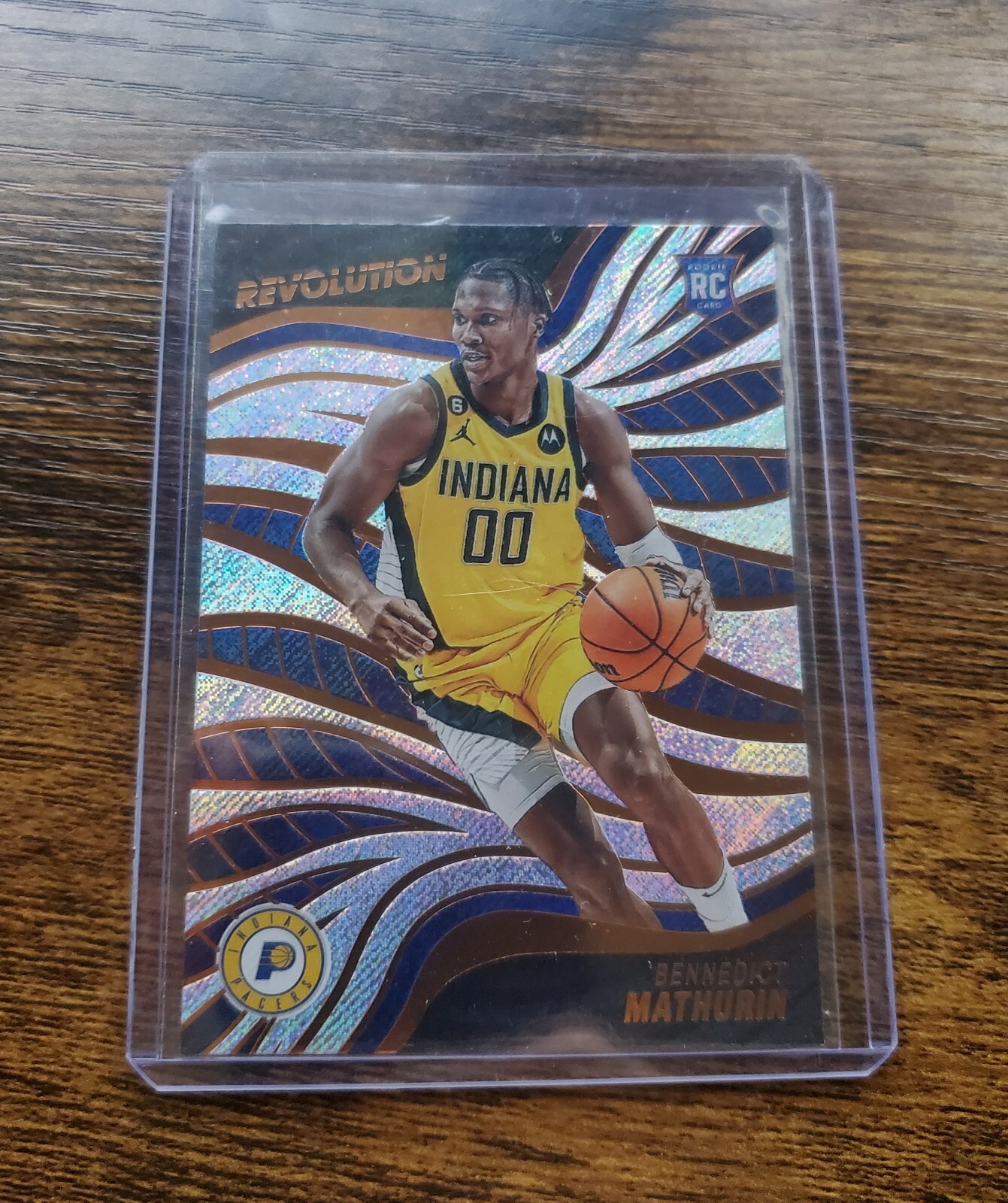 2022-23 Panini Revolution Rookies #126 Bennedict Mathurin RC Indiana Pacers