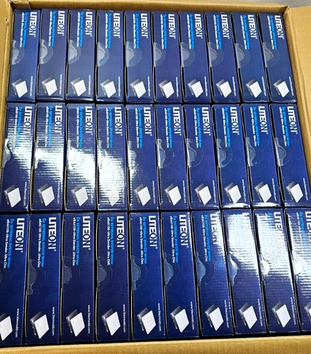 New LITE-ON 8x External USB DVD/CD Writer Drive Black eBAU108 Ultra Slender PS5!