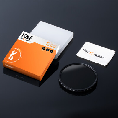 K&F Concept Variable ND2-ND400 Filter Neutral Density 49/52/55/58/62/67/77/82mm