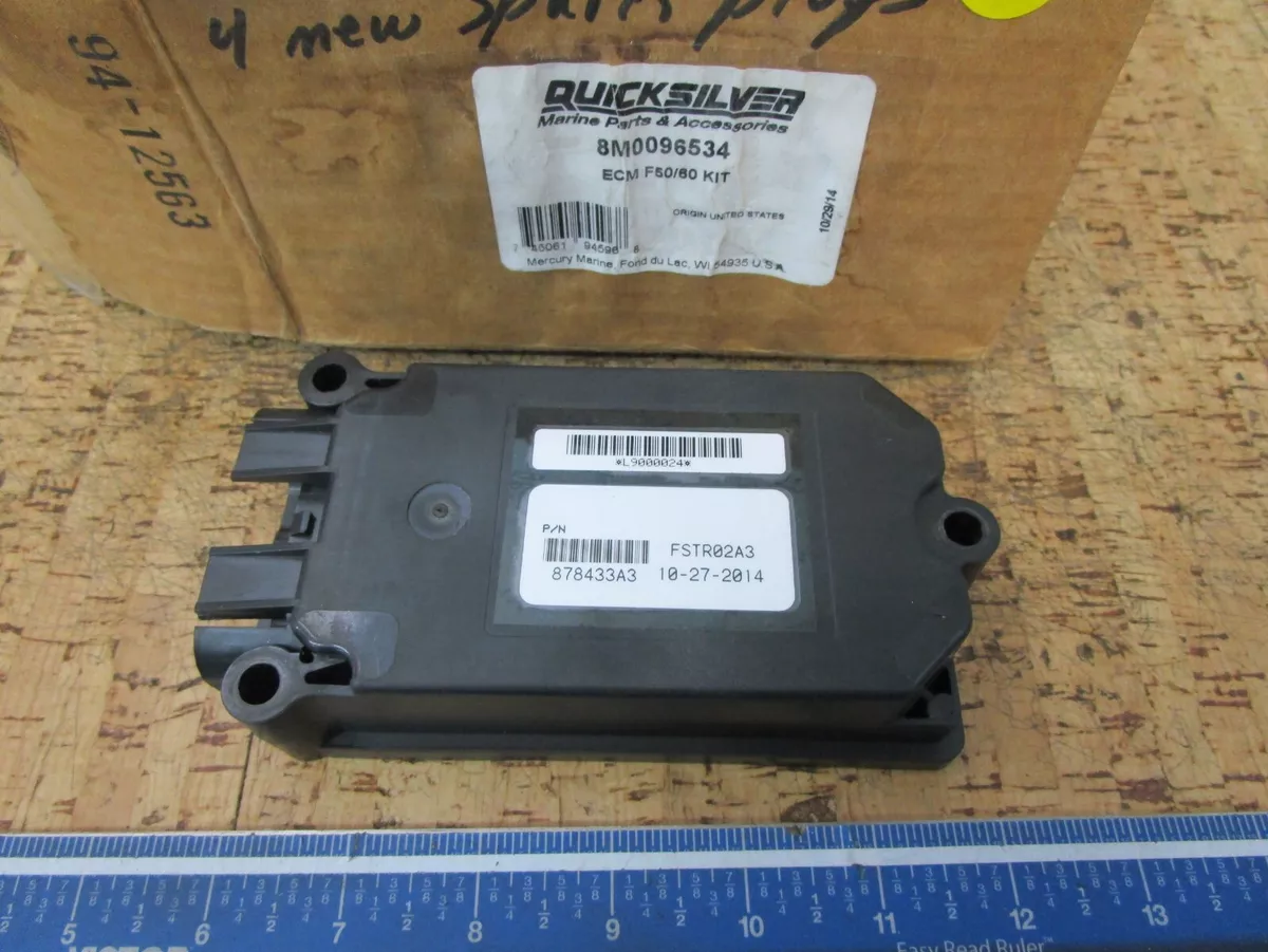 NEW OEM* Mercury Quicksilver ECM F50/60 KIT 8M0096534 878433A3 | eBay
