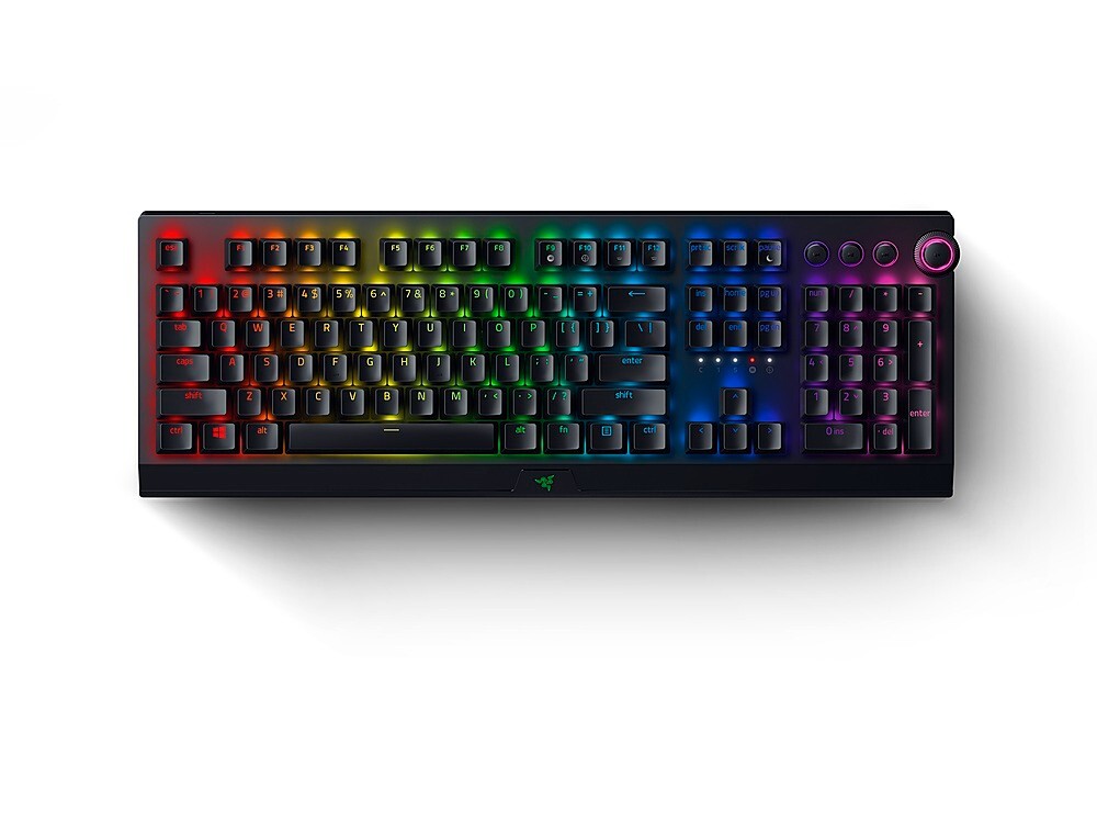 Razer Black Widow V3 Gaming Keyboard for PC - Green Switches